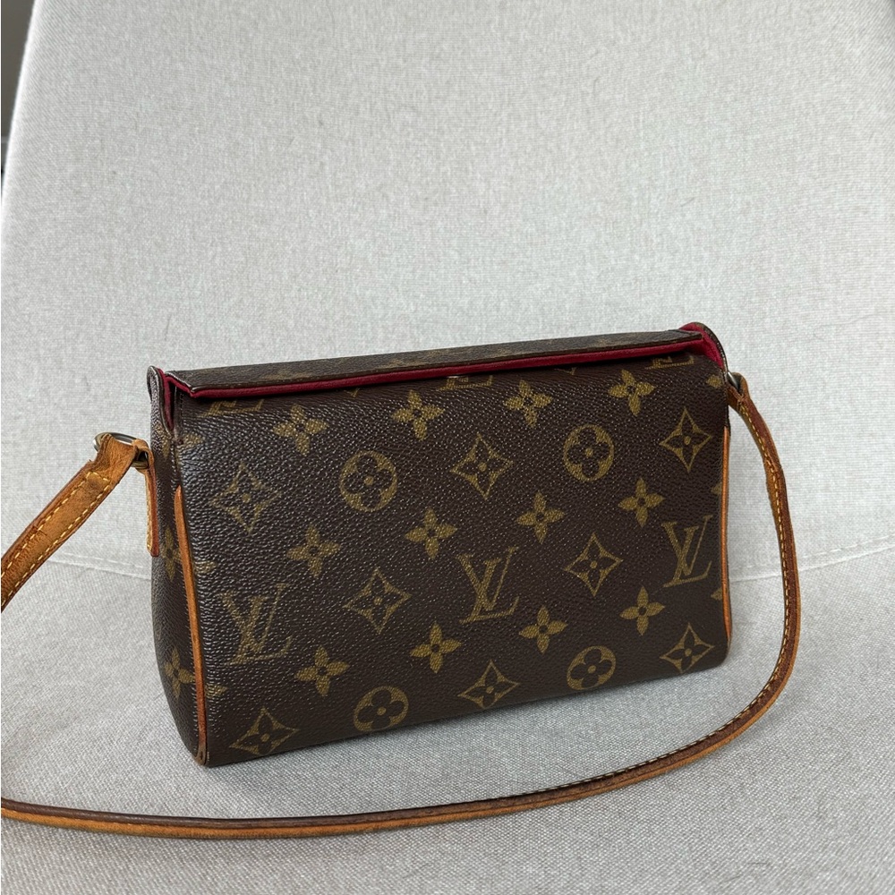 Louis Vuitton Brown Recital Pochette Bag